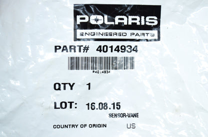 OEM Polaris 4014934 Vane Sensor NOS