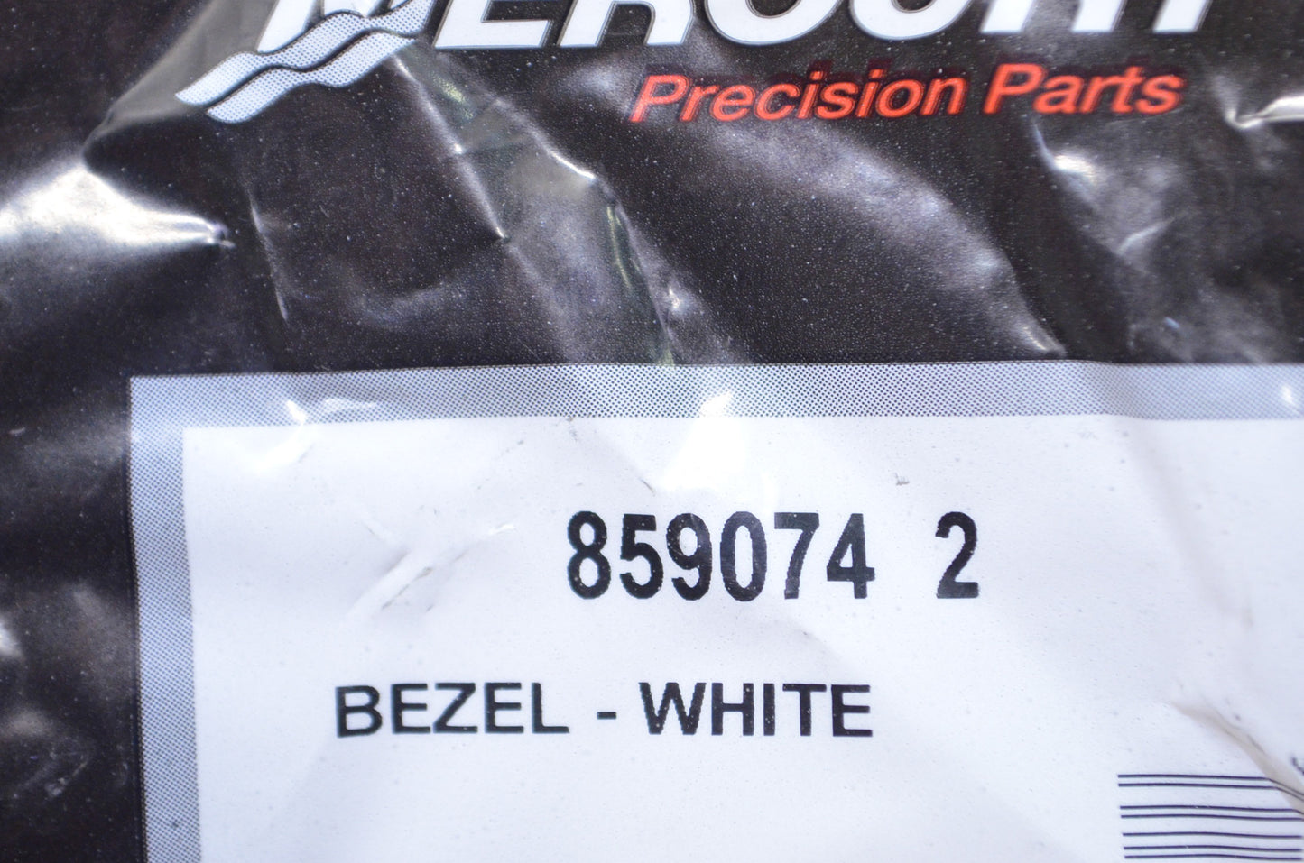 New OEM Mercury White Bezel NOS