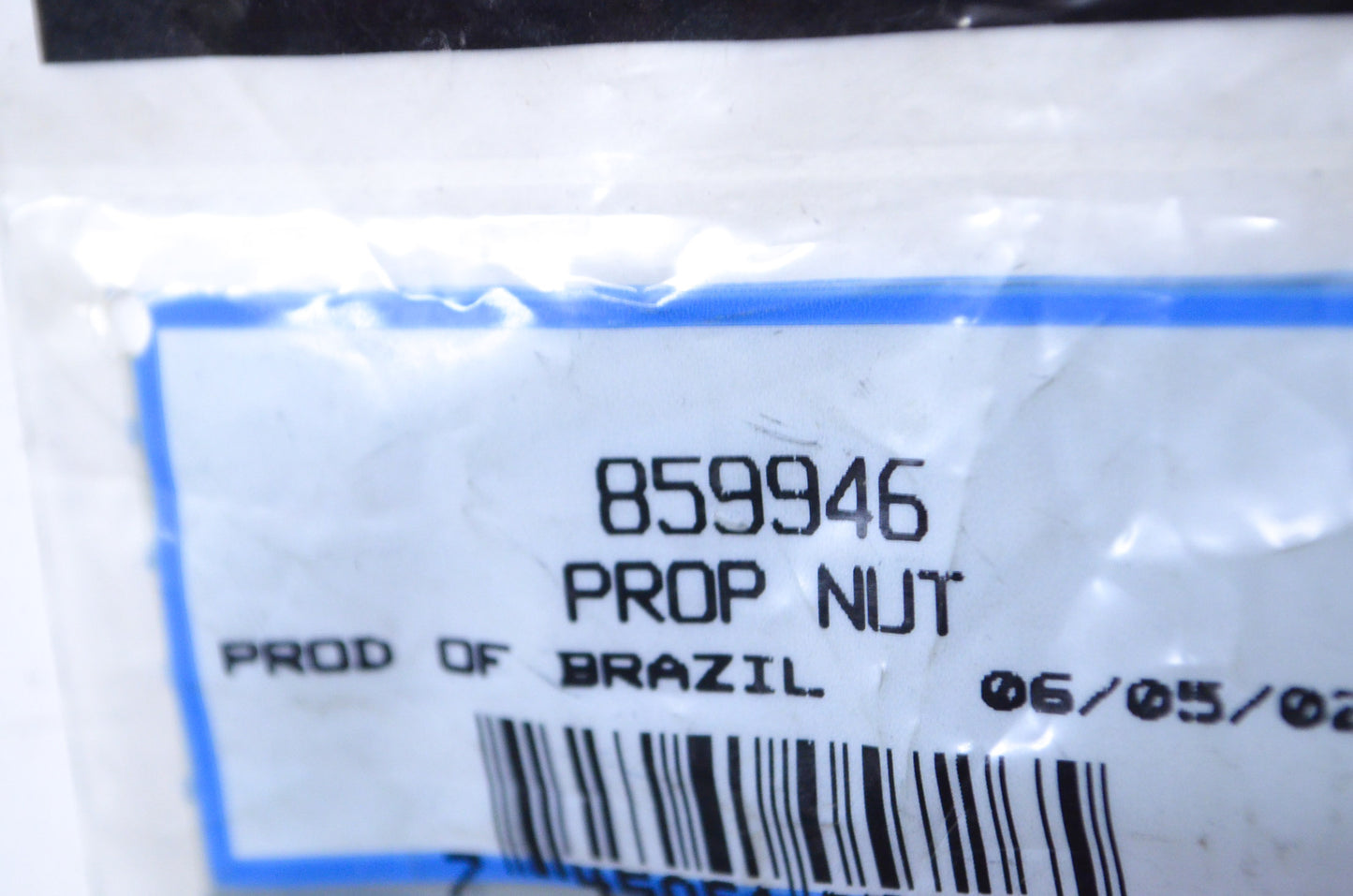 New OEM Mercury Prop Nut NOS