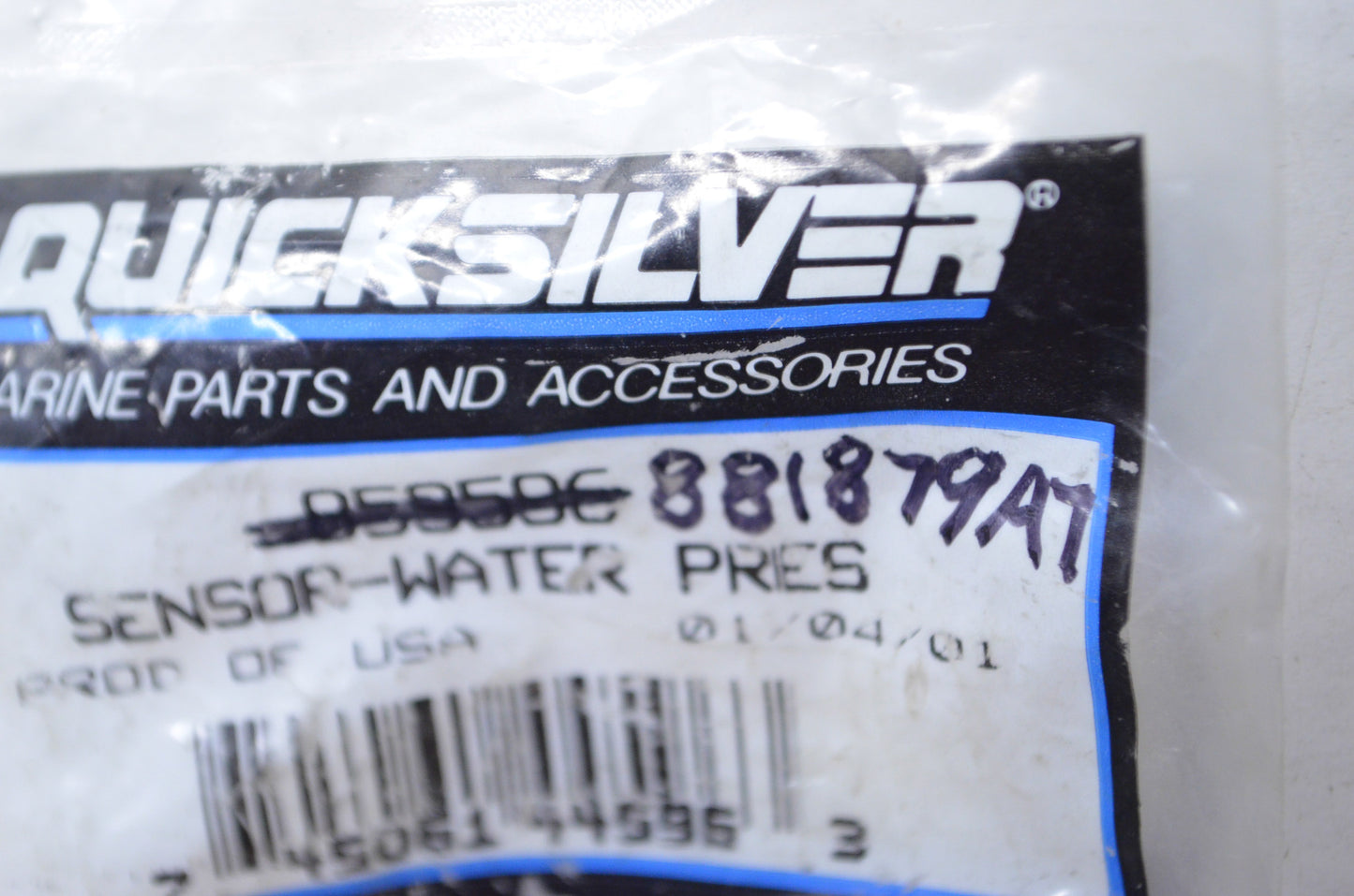 New OEM Mercury Water Pressure Sensor NOS