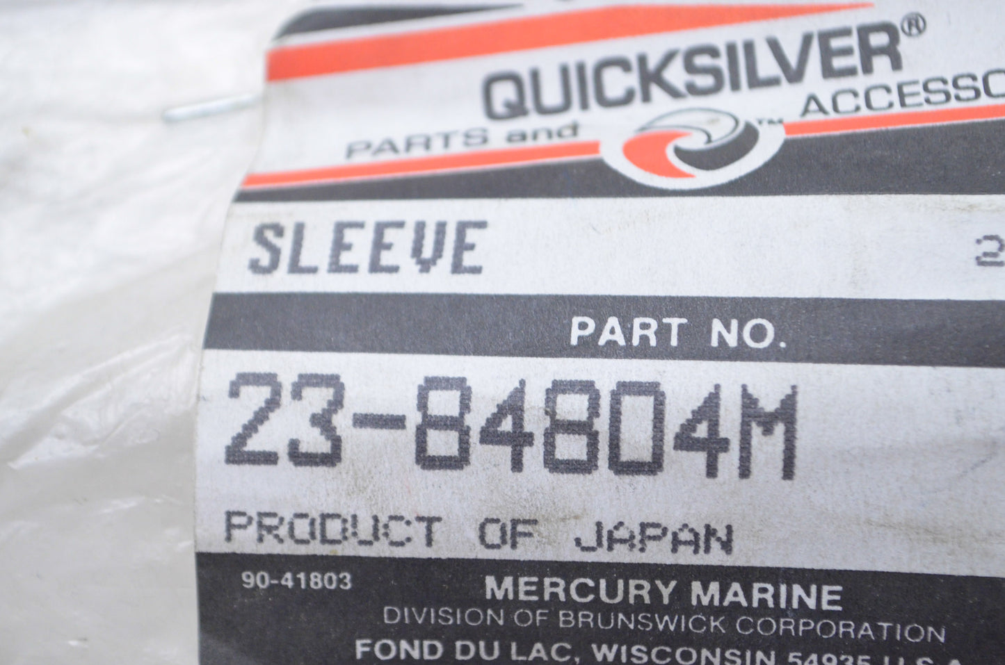 OEM Mercury 23-84804M Sleeve NOS