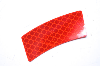 OEM Polaris 7173744 Left Hand Reflector Red Decal NOS