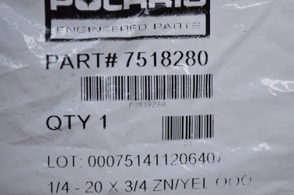 OEM Polaris 7518280 Screw 1/4-20X.75 Qty 5 NOS