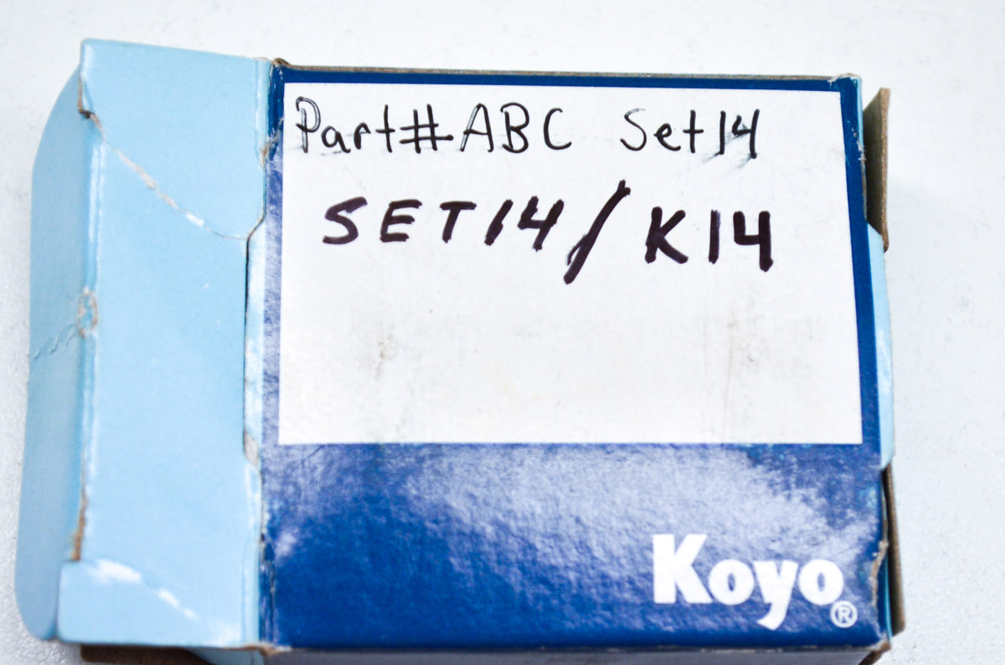 Koyo SET14, K14 Roller Bearing NOS