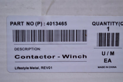 OEM Polaris 4013465 Contactor NOS