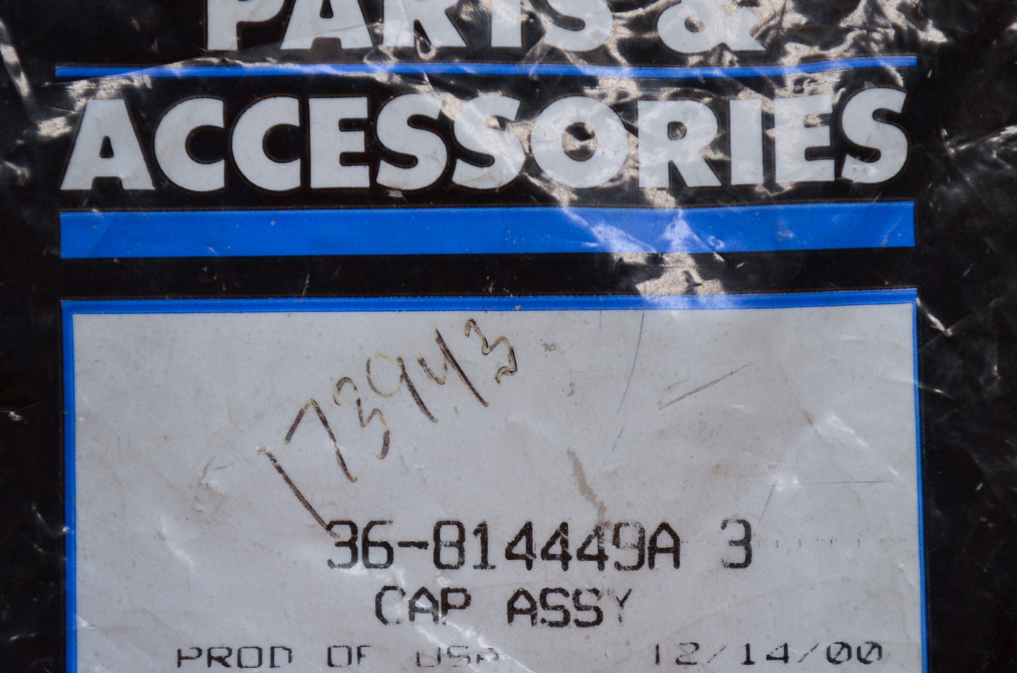 New OEM Mercury Cap Assembly NOS