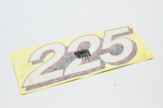 New OEM Mercury 225 Decal NOS