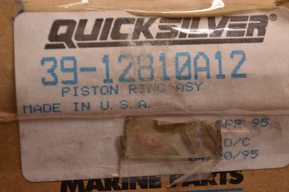 OEM Mercury 39-12810A12 Piston Ring Qty 8 NOS