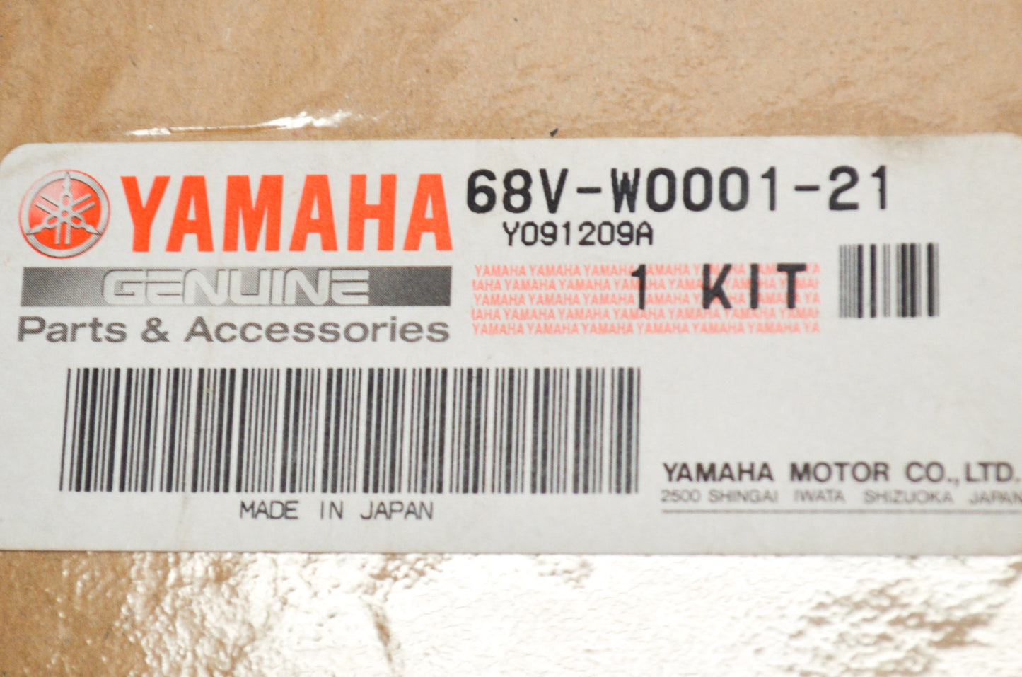 OEM Yamaha 68V-W0001-21-00 Gasket Kit NOS