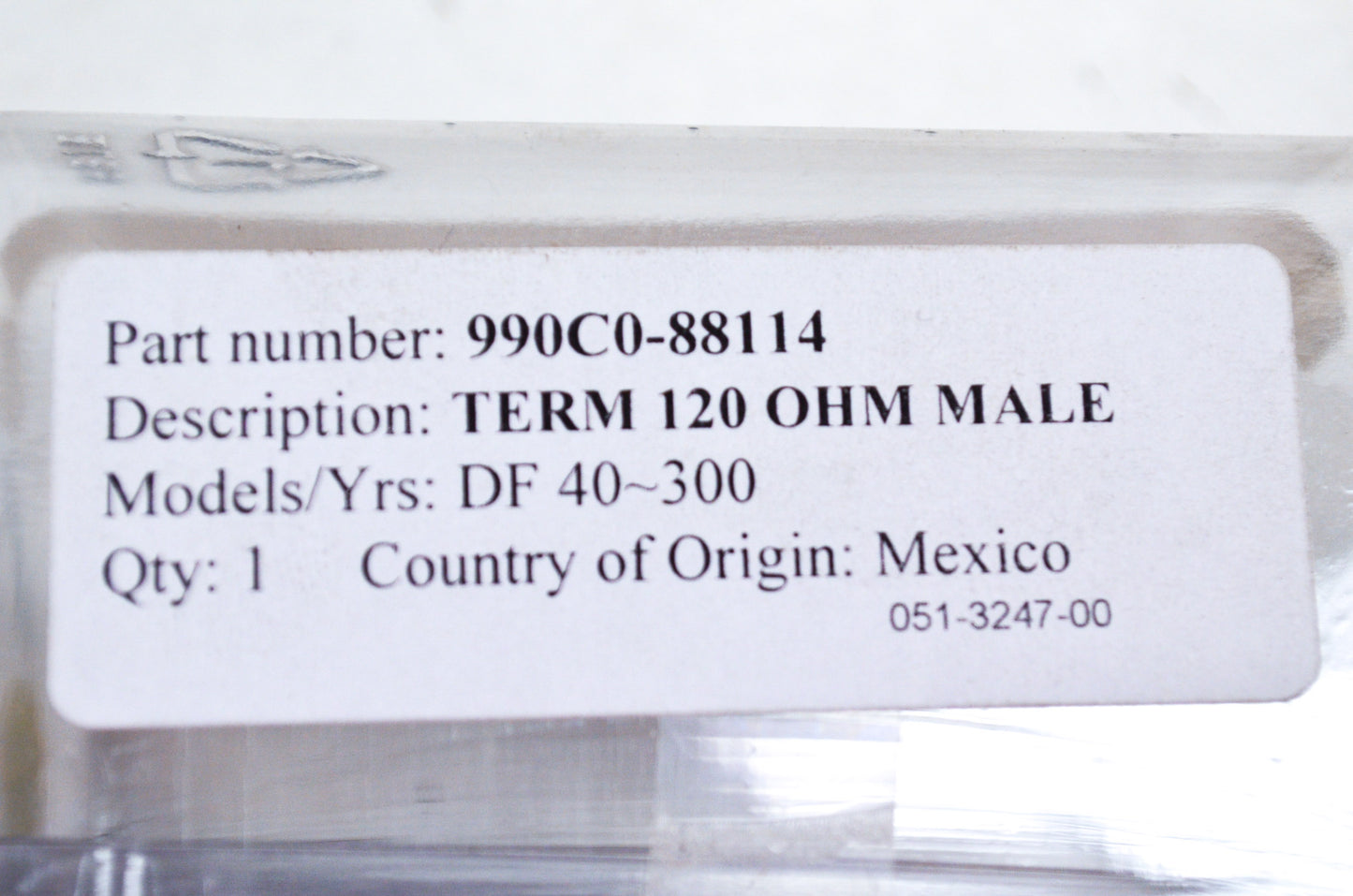 New OEM Suzuki 120 OHM Terminating Resistor NOS