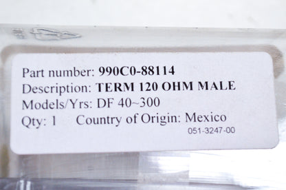 New OEM Suzuki 120 OHM Terminating Resistor NOS