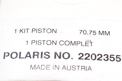 OEM Polaris 2202355 70.75 mm Piston Kit .010" OS NOS