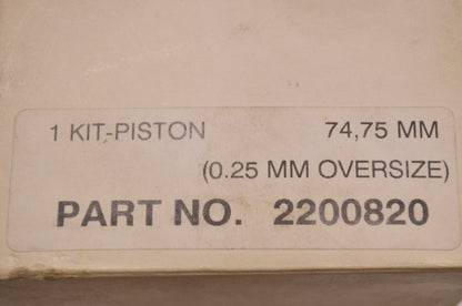 OEM Polaris 2200820 Piston Kit NOS