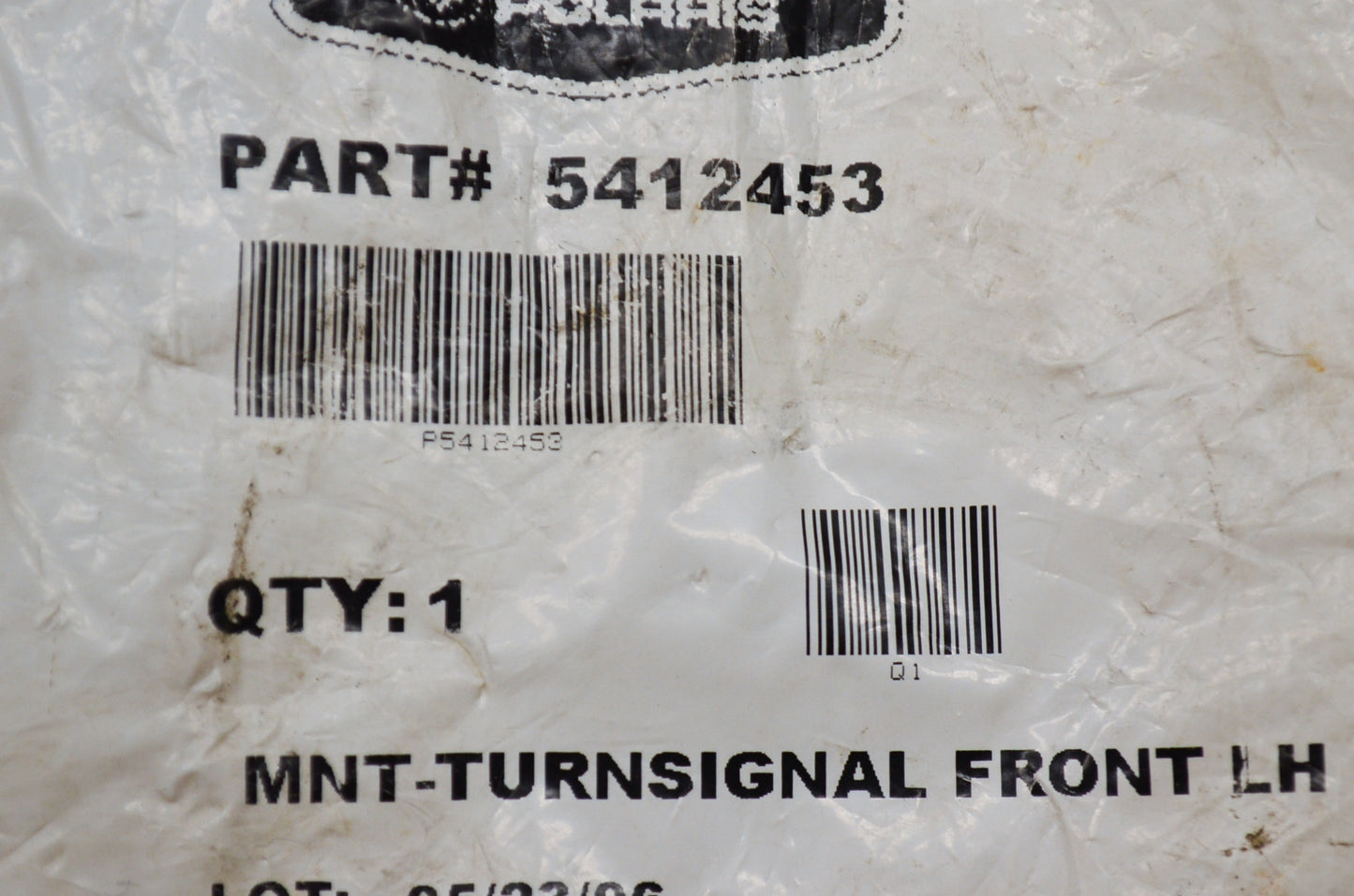 OEM Victory 5412453 Left Front Turn Signal Mount NOS