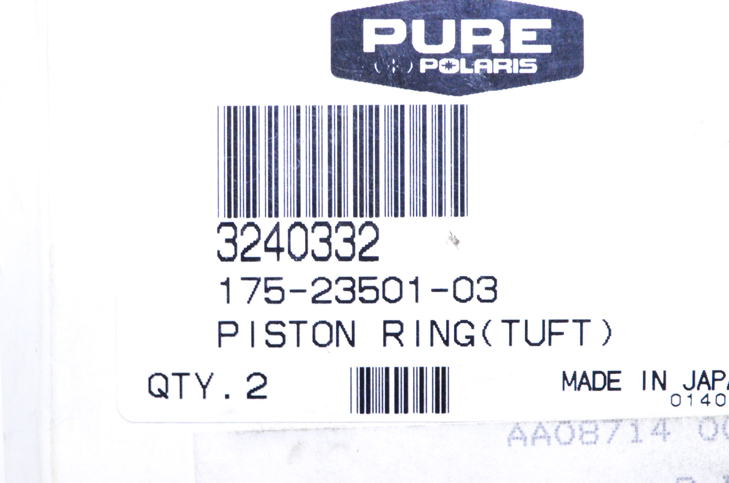 OEM Polaris 3240332 Piston Ring Kit QTY 2 NOS