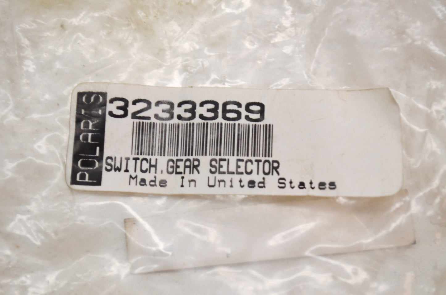 OEM Polaris 3233369 Gear Selector Switch NOS