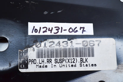 OEM Polaris 1012431-067 Black Rear Suspension Pad NOS