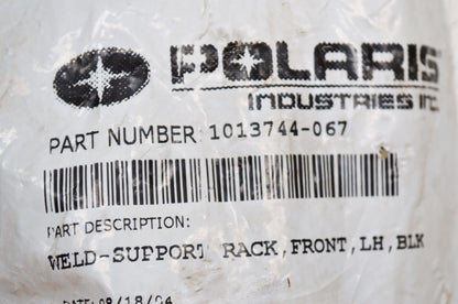 OEM Polaris 1013744-067 Black Left Front Support Rack NOS