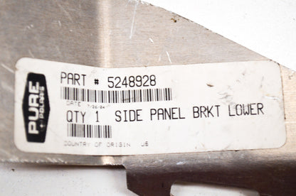 OEM Polaris 5248928 Side Panel Lower Bracket NOS