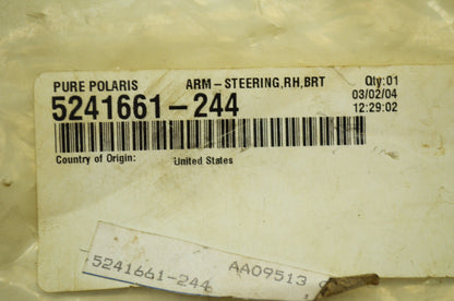 OEM Polaris 5241661-244 Right Steering Arm Bracket NOS