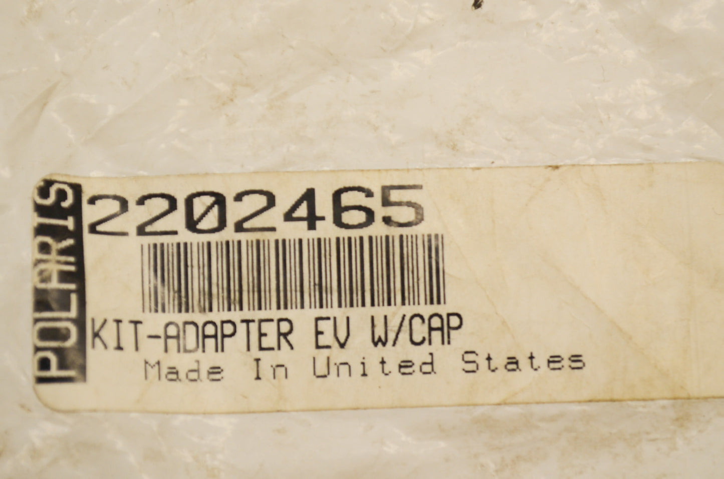 OEM Polaris 2202465 Bellow Adapter Kit NOS