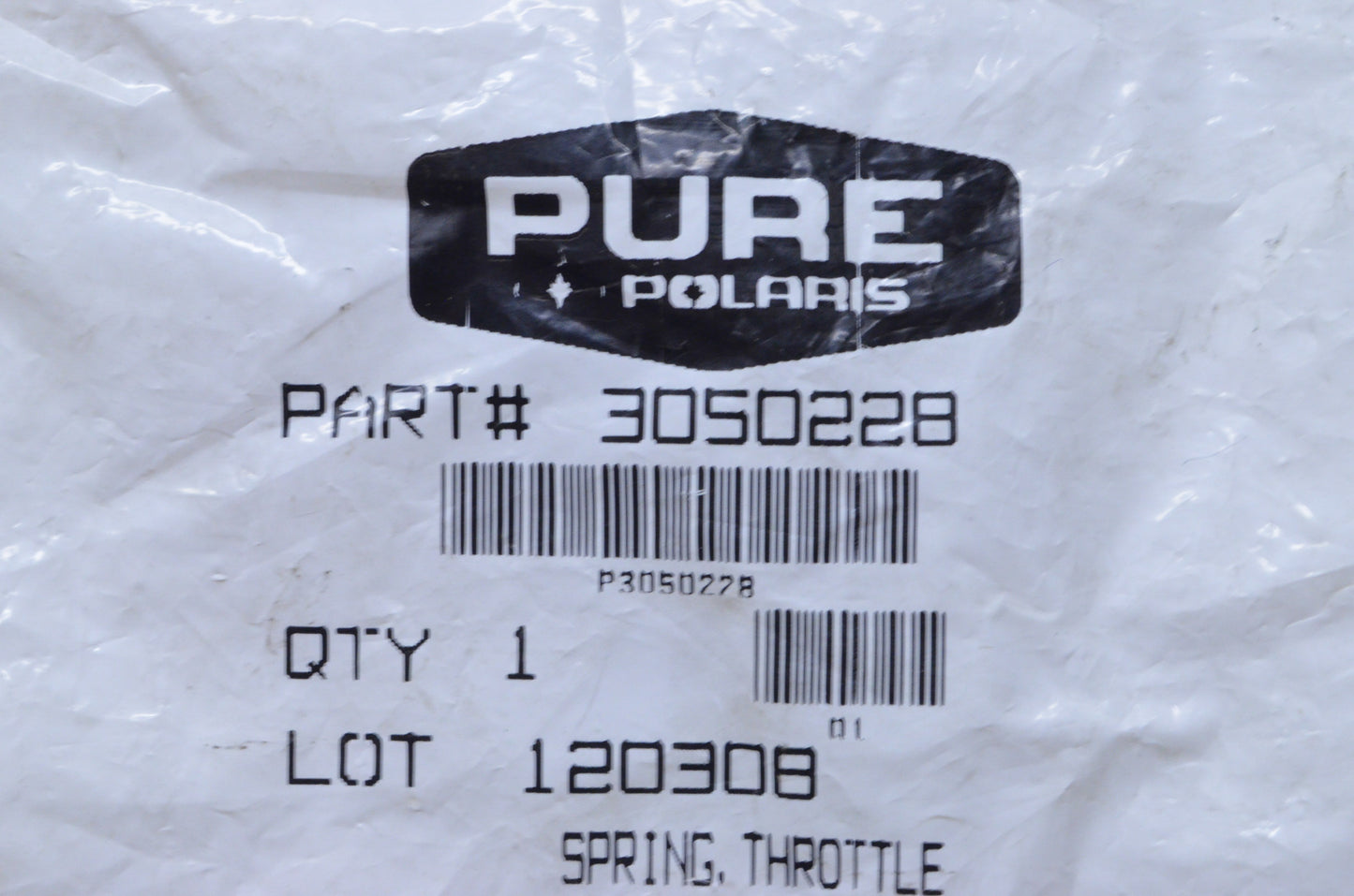 OEM Polaris 3050228 Throttle Spring