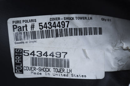 OEM Polaris 5434497 Left Hand Shock Tower Cover NOS