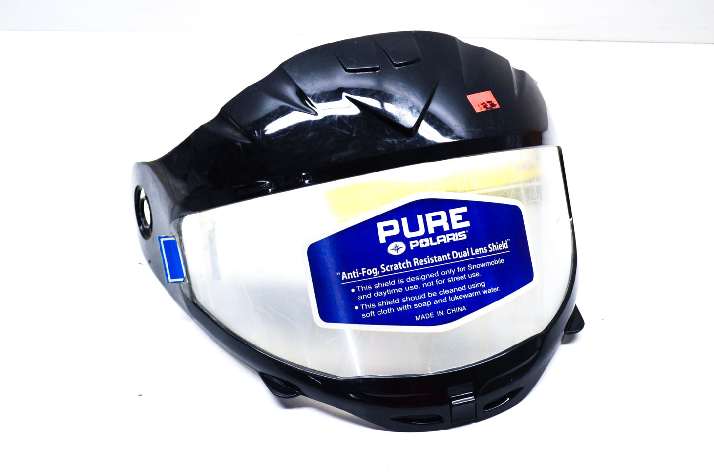 New OEM Polaris Scratch Resistant Dual Lens Snowmobile Helmet Shield NOS