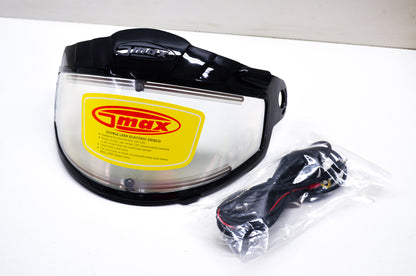 Double Lens Electric Snowmobile Helmet Shield Kit NOS