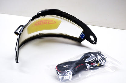 Double Lens Electric Snowmobile Helmet Shield Kit NOS
