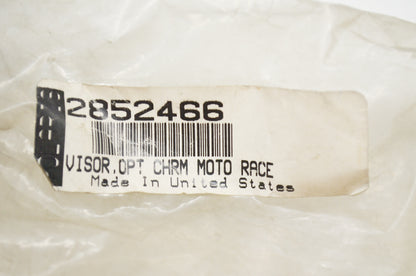 OEM Polaris 2852466 Chrome Helmet Visor NOS