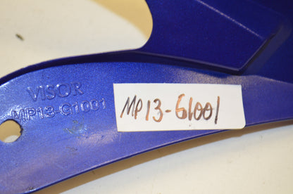 New HJC Blue Helmet Visor NOS