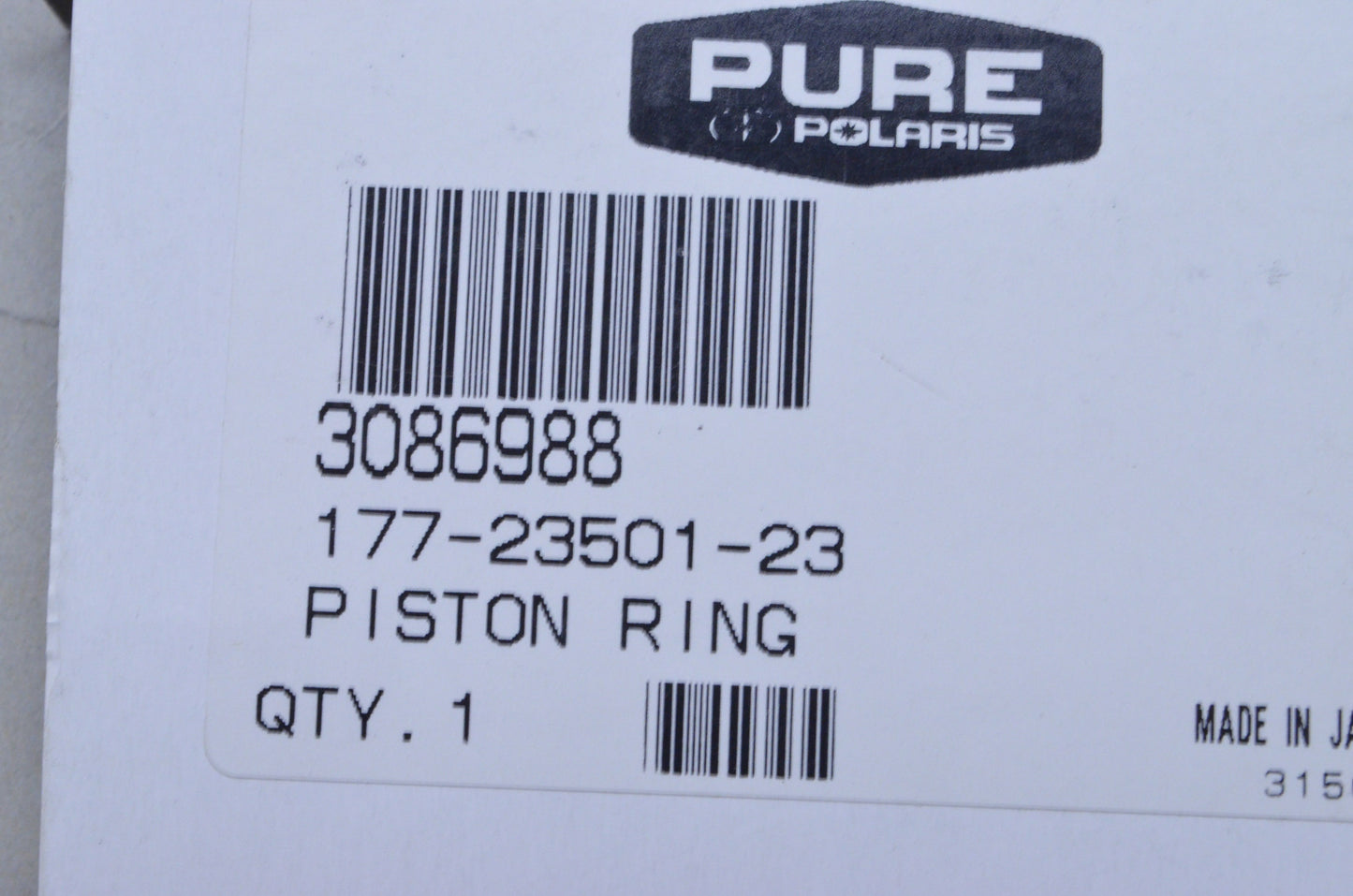 New OEM Polaris Piston Ring NOS