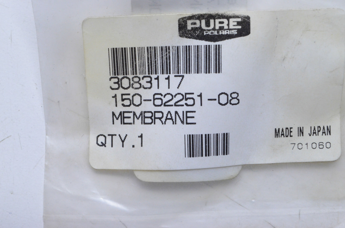 New OEM Polaris Membrane NOS