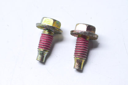 OEM Polaris 7515493 Black Nyloc Bolt Qty 2 NOS
