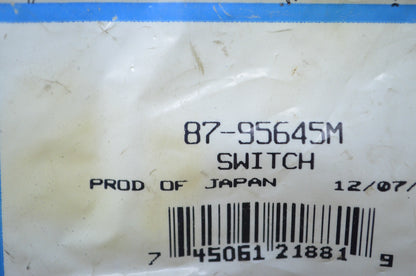 OEM Mercury 87-95645M Key Switch NOS