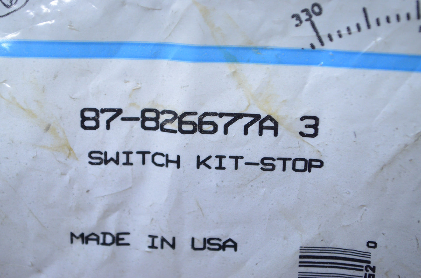 New OEM Mercury Stop Switch Kit NOS