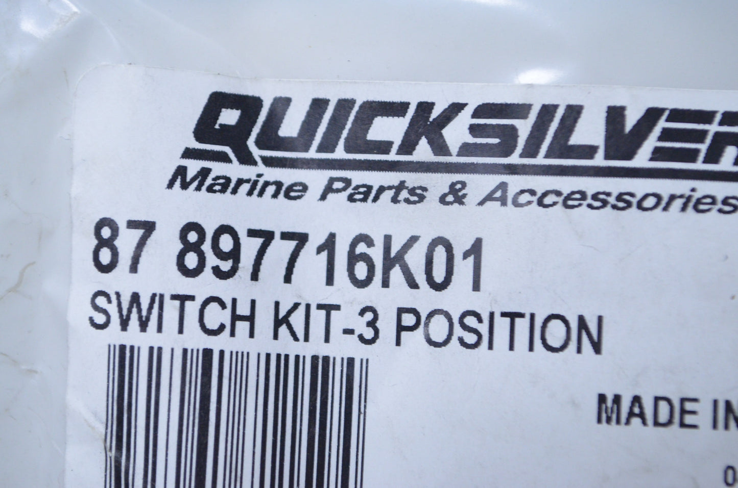 New OEM Mercury Ignition Key Switch Kit NOS
