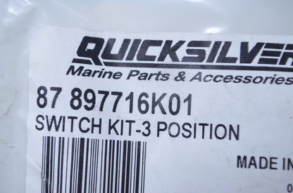 New OEM Mercury Ignition Key Switch Kit NOS