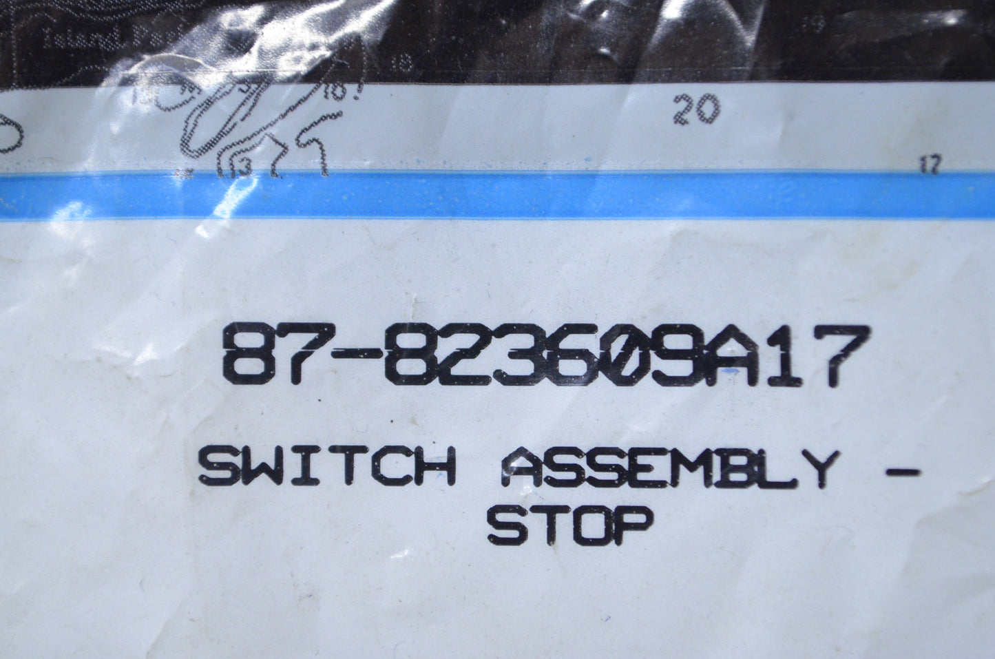 New OEM Mercury Stop Switch Assembly NOS
