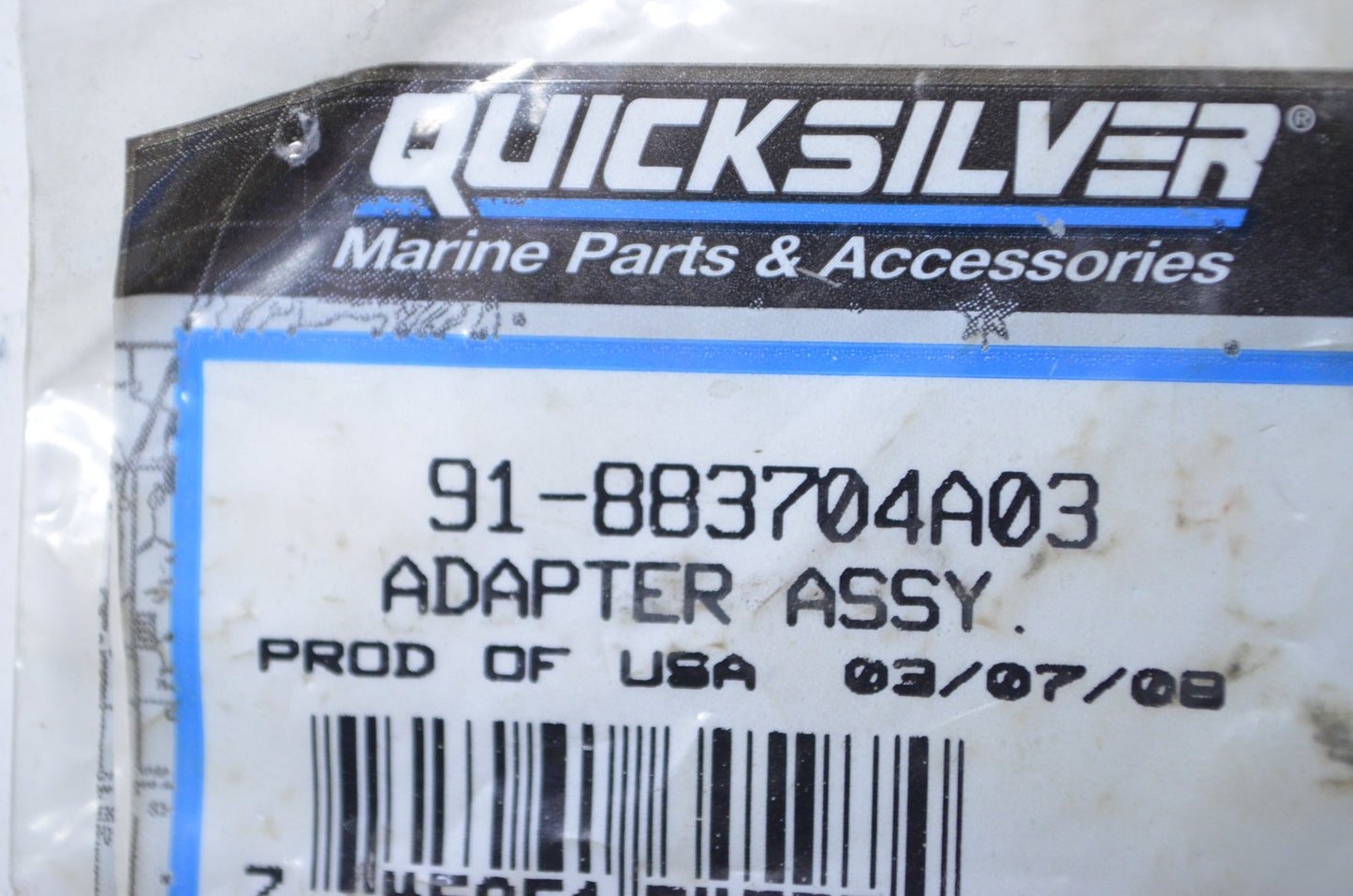 OEM Mercury 91-883704A03 Oil Pump Adapter Assembly NOS