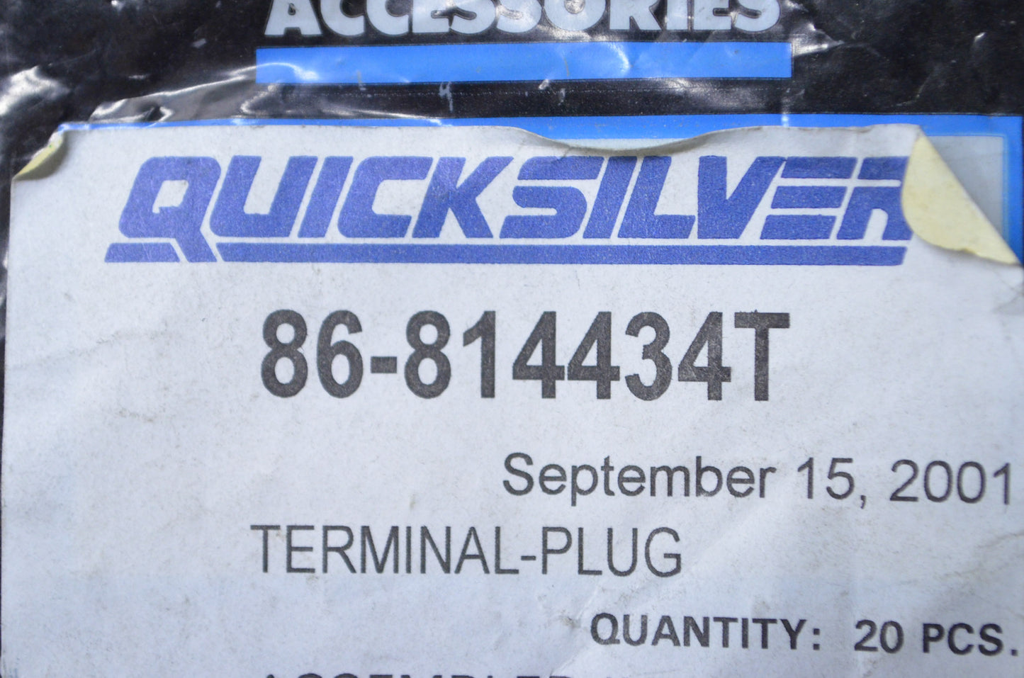 OEM Mercury 86-814434T Terminal Plug NOS
