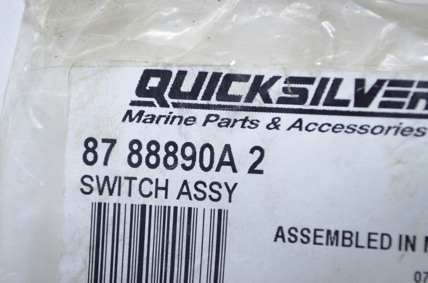 OEM Mercury 87-88890A 2 Oil Pressure Switch Assembly NOS
