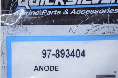 OEM Mercury 97-893404 Anode NOS