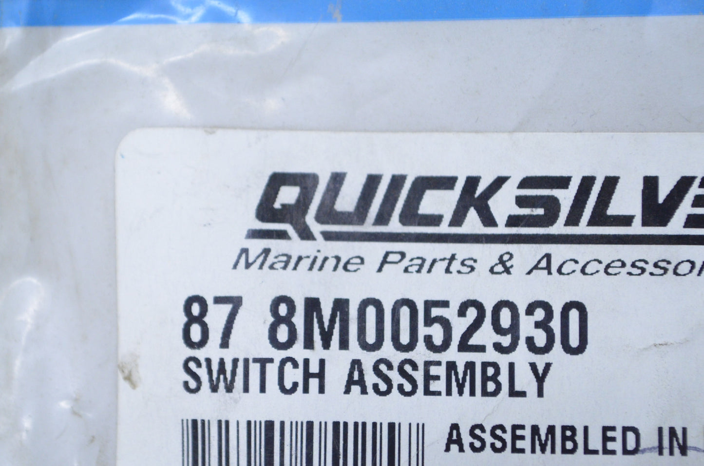 New OEM Mercury Switch Assembly NOS