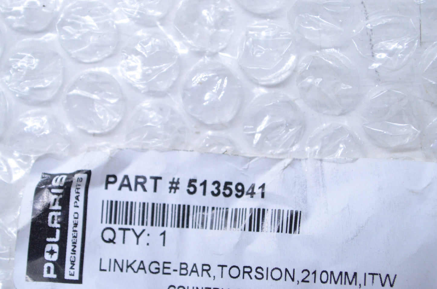 New OEM Polaris Torsion Linkage Bar NOS