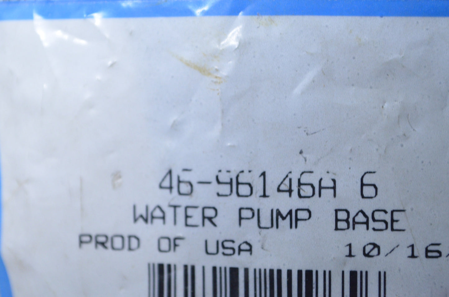 OEM Mercury 46-96146A 6 Water Pump Base NOS