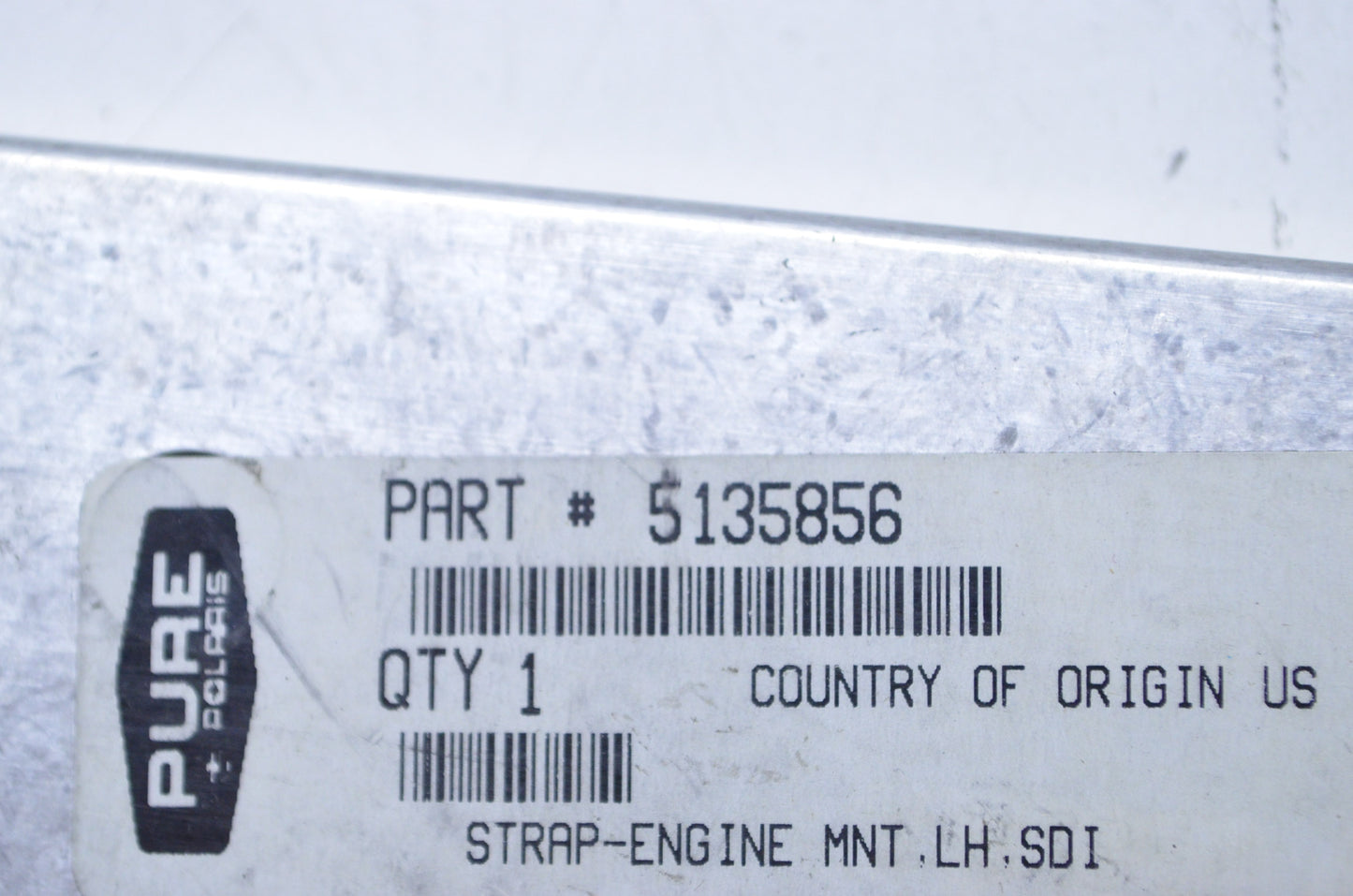 OEM Polaris 5135856 Left Engine Strap NOS