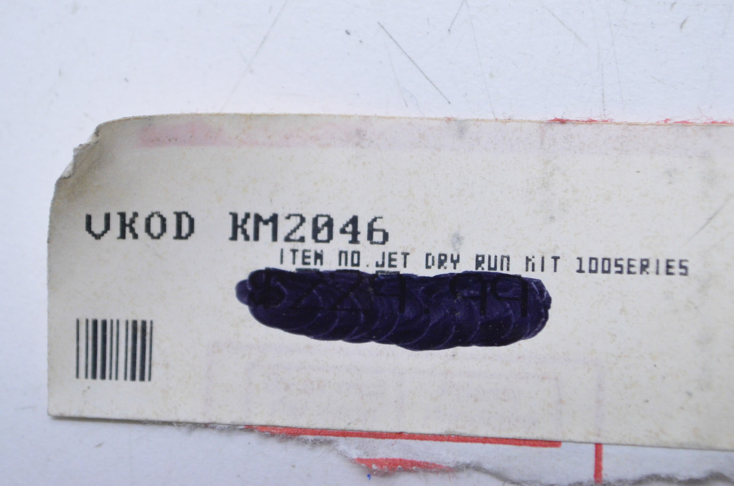 Kodiak KM2046 100 Series Dry Run Kit NOS