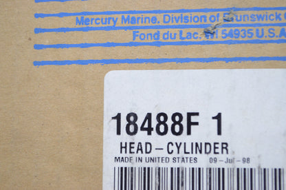New OEM Mercury Cylinder Head NOS